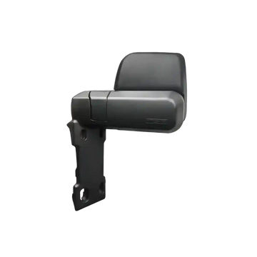 MSA Towing Mirror compatible with Toyota Land Cruiser 70-79 Series Black - Manual