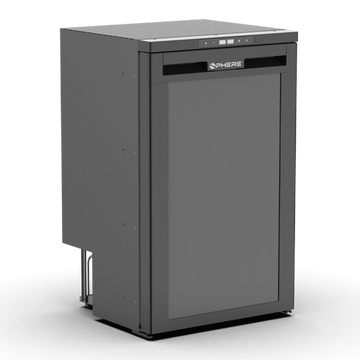 Sphere 83L Upright DC Compressor Fridge 12v 24v