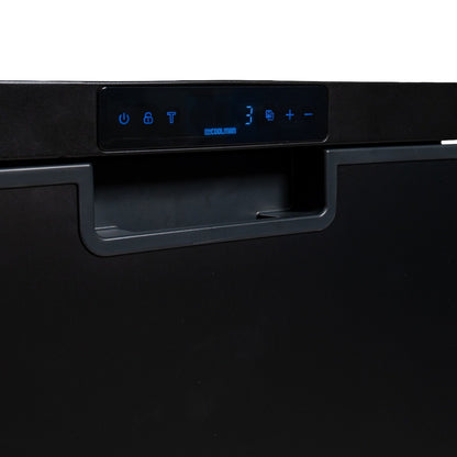 NEW myCOOLMAN Upright 250L Fridge Freezer