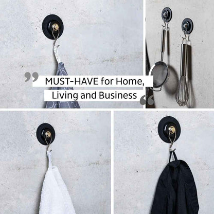 Magnetic Hook THE ONE incl. Pad BLACK By Silwy