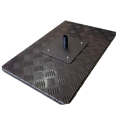 BBQARM 570mm x 370mm Regular Black Powdercoat Tray Only