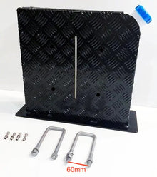 Diesel Tank Cover Black - Base Mount Right Hand Side