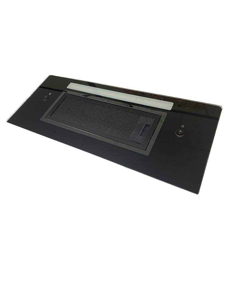 Sphere Tempered Glass Face Recessed Rangehood. C6110Y