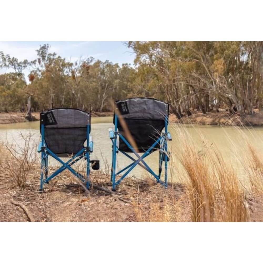 Navigator Gear the Nowhere Chair Adults 150Kg Blue Grey
