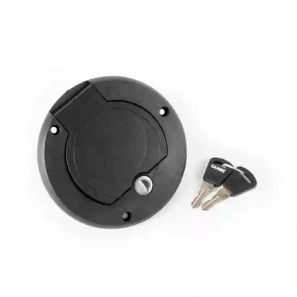Camec Lockable Water Filler - Black Right Hand Hinge