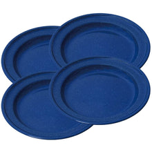 Campfire 12 Piece Enamel Dinner Set Navy Blue