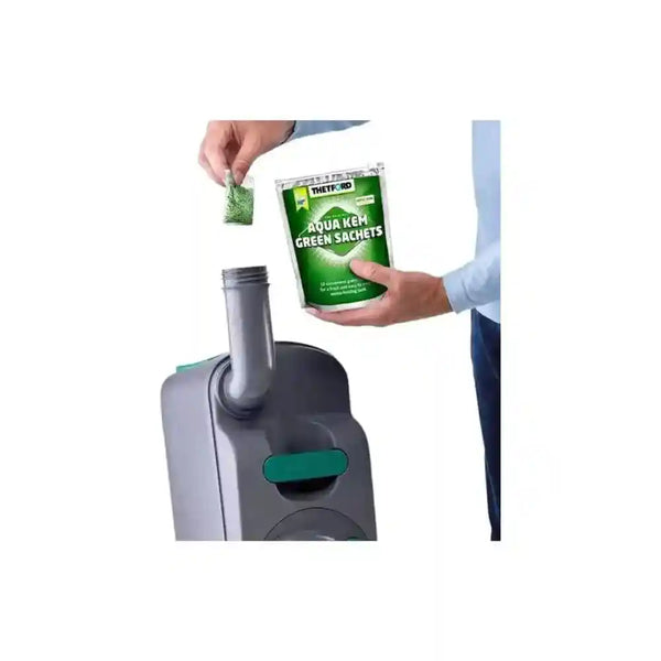 30530ZK Thetford Aqua Kem Green Sachets – 12Pk 2