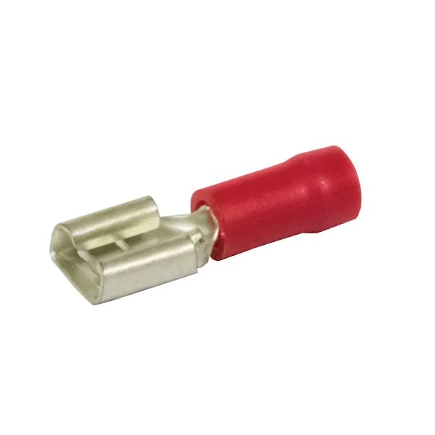 Crimp Connectorred Qc Female 6.3mm  - Pack of 8