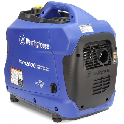 Westinghouse iGen2600 Inverter Generator for 2600 Starting Watts / 2200 Running Watts