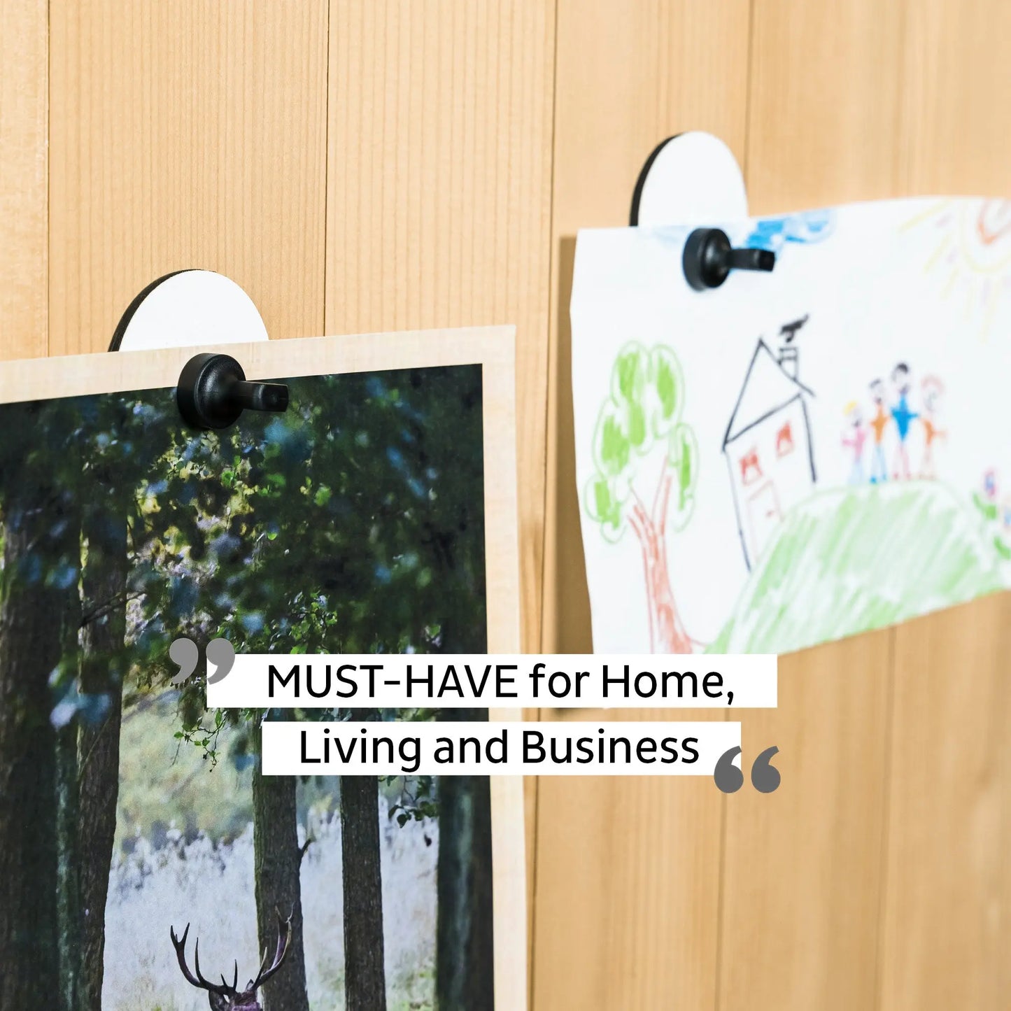 Magnetic Pins FLEX incl. Pads WHITE By Silwy