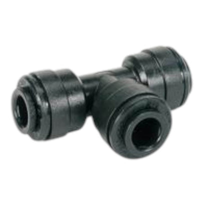 John Guest Plastic 12mm Tee Connector for Push on fitting to 12mm Pipe