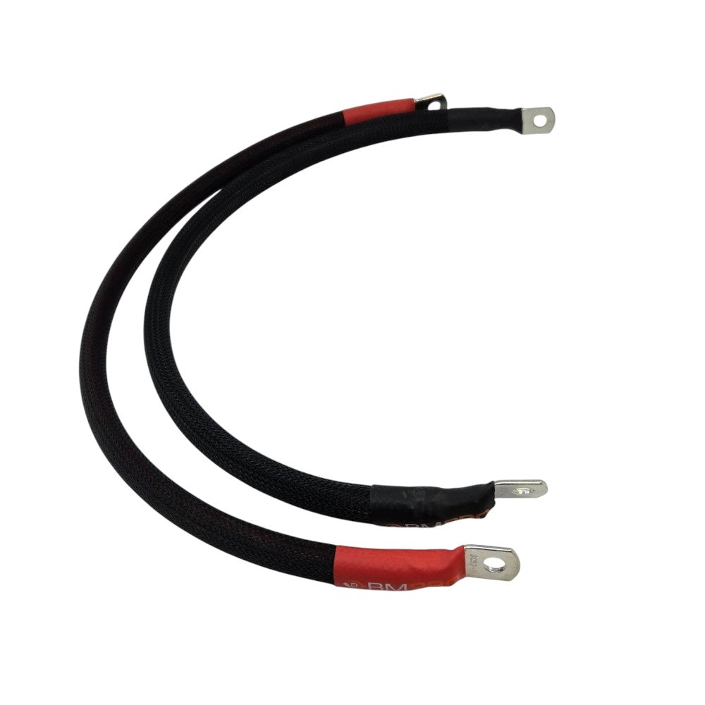 BMPro Battery and Inverter Cable Set 85mmsq 330amp 300mm Mega Fuse Extreme Cover - Pair