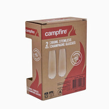 Campfire Tritan Stemless Champagne 266ml 2 Pack