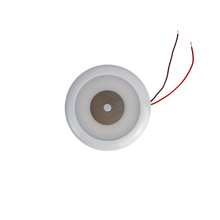 Supex Tri-Colour LED Ceiling Light 126mm in White