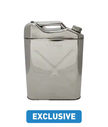 Navigator Gear 20L Stainless Steel Jerry Can – Food Grade - in store only
