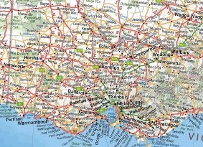 Hema Australia Large Map