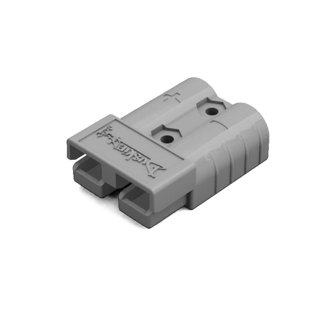 Duskie 50A Anderson Style White Kit with Cover Base Plug and Dust Cap