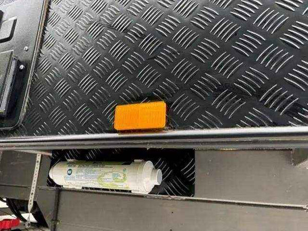 Filter Bracket Black to hold inline Water Filter - Everything Caravans