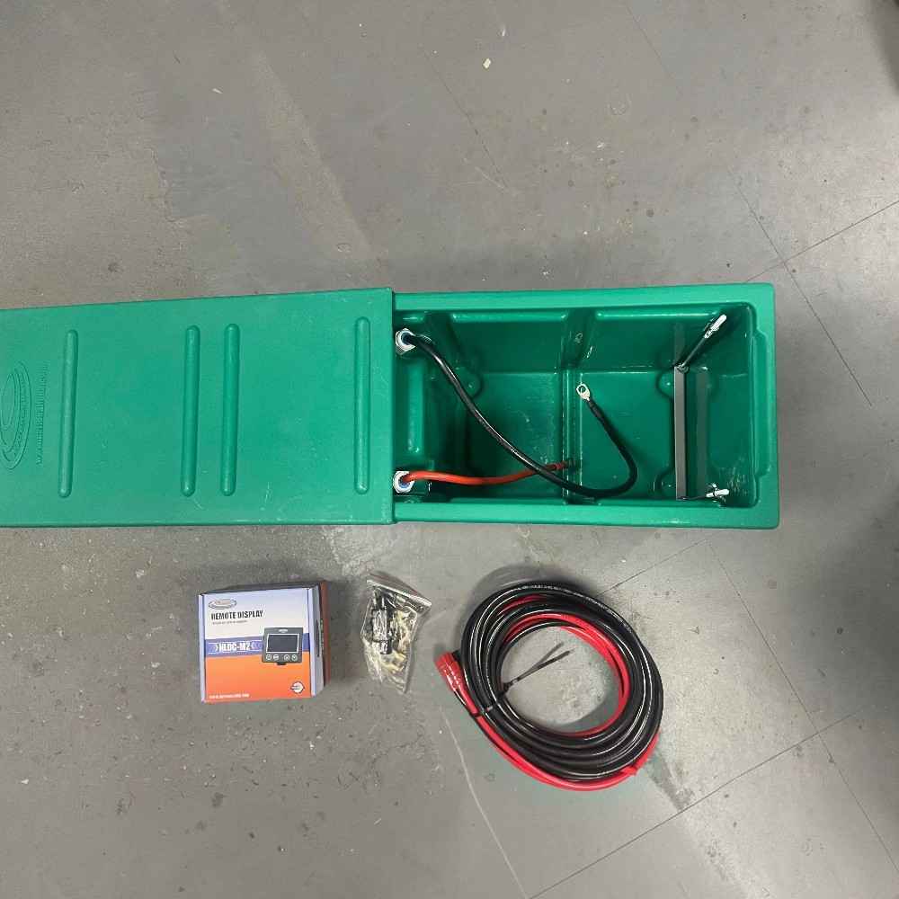 National Luna 12v DCDC Charger Box (Green) Ideal for Lithium Battery