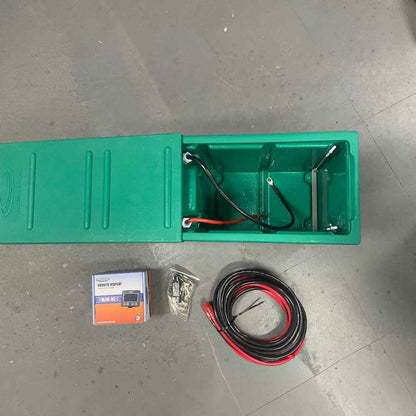 National Luna 12v DCDC Charger Box (Green) Ideal for Lithium Battery