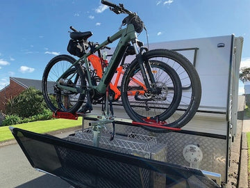 Gripsport Non Tilting Caravan Rack for 2 Bikes - needs mount kit