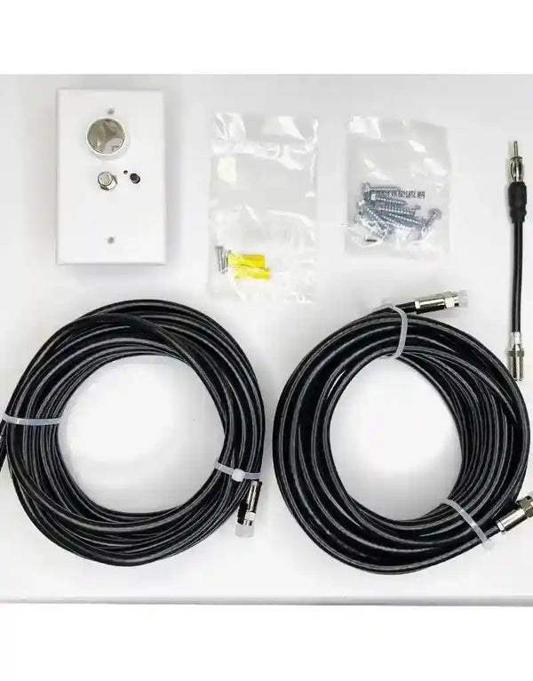 WINEGARD AIR 360LP Compact Omnidirectional TV and FM Antenna Black - Everything Caravans