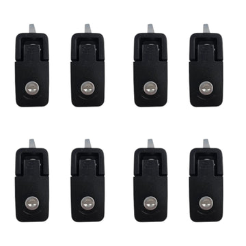 Coast Access Door Locks Keyed Alike 8 Pack Black