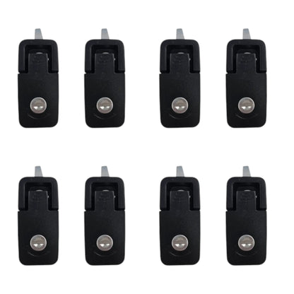 Coast Access Door Locks Keyed Alike 8 Pack Black