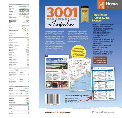 Hema Hema's 3001 things to see and do around Australia