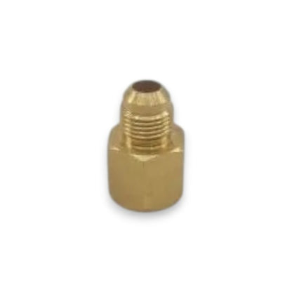 Brass Gas fitting 3/8 Male Flare to 1/2 Female Flare Adaptor