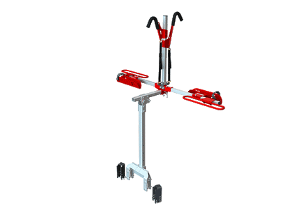 Gripsport Complete Non-Tilting Caravan Rack for 1 Bike with Tall Bolt On Mount Kit