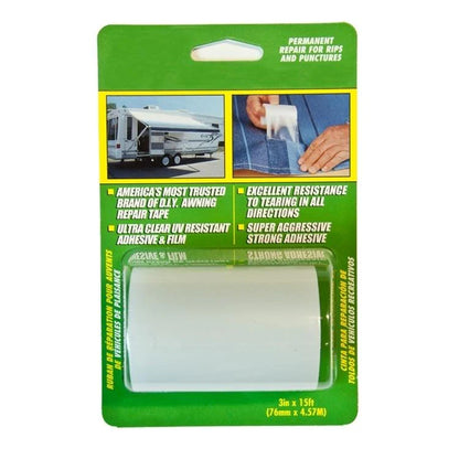 Super Clear Awning Repair Tape 7.6cm x 475cm