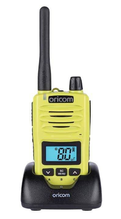 Oricom Waterproof IP67 Portable 5W UHF CB Radio - LIME