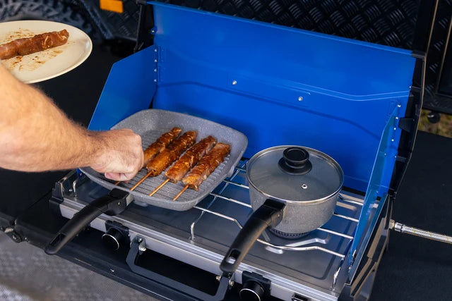 Companion Proheat 2 Burner Stove (Low Pressure for Caravans)