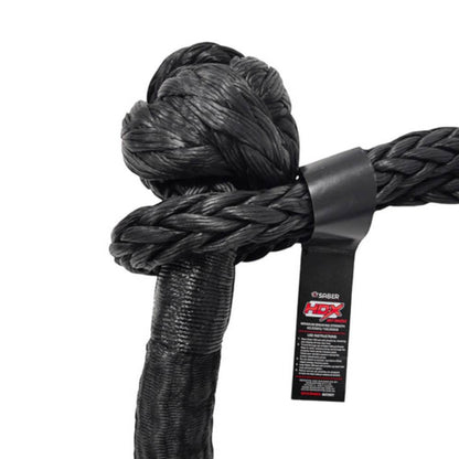 Saber 60,000KG HDX Technora Bound Soft Shackle — SBR-60KTBSSB SaberPro Fibre