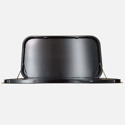 Coast to Coast Picnic Table Black 800x450mm with Chrome Lock