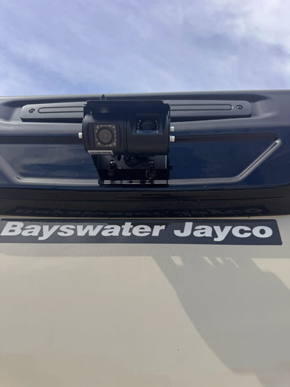 SafetyDave Wireless Rear Vision Mirror Kit - 7inch Mirror with 4 Wireless HD Cameras