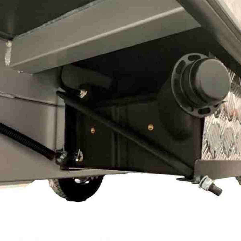 Under Caravan Mount Diesel Heater Tank Black 15 Litre