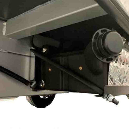 Under Caravan Mount Diesel Heater Tank Black 15 Litre