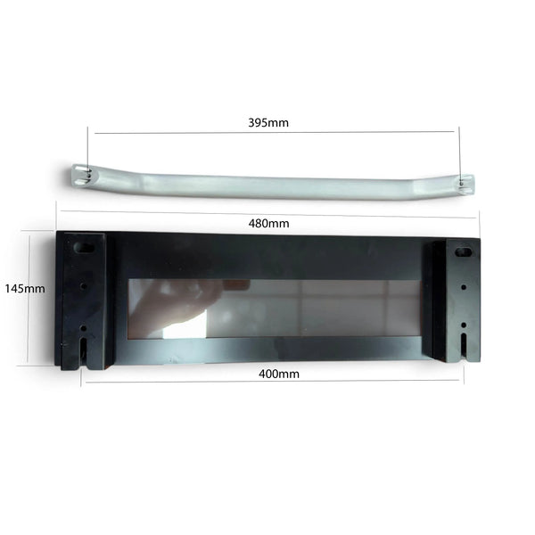 Thetford K1520 Grill Door Black Mirror Glass - Everything Caravans