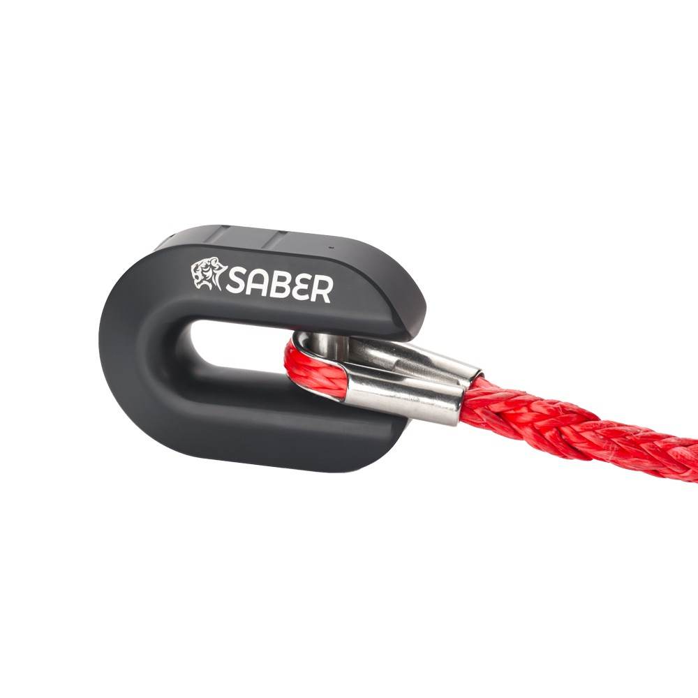 Saber 7075 Alloy Winch Shackle Cerakote Grey winch shackle for soft shackles