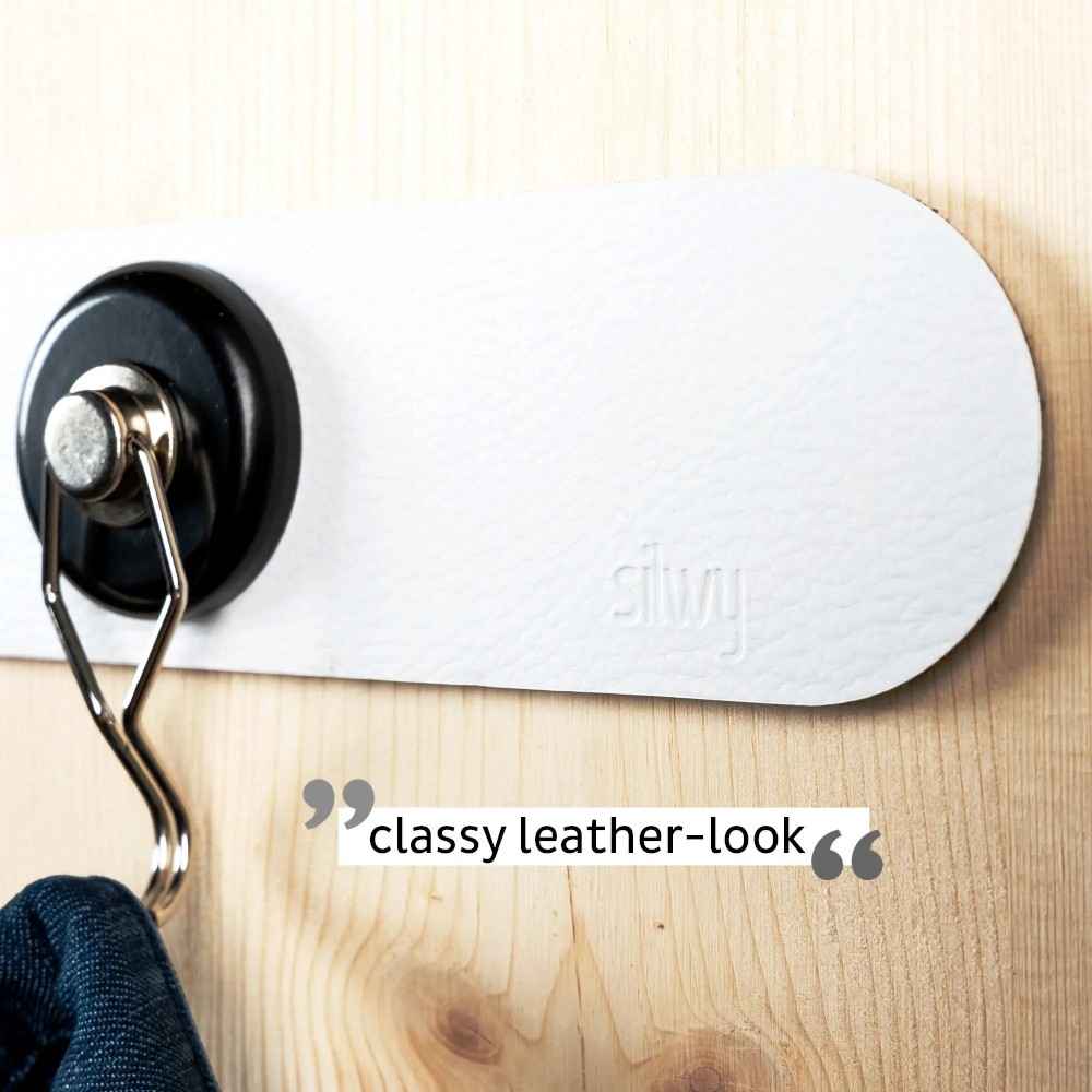 Metal Strip 25 cm WHITE for Magnetic Glasses By Silwy