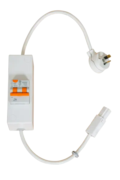 C Style to 3 Pin RCD CMS 230Vac Plug N Play