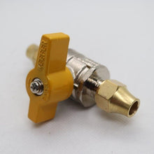 Brass Gas fitting 5/16 Flare AGA Gas Ball Shutoff Valve