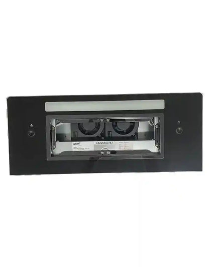 Sphere Tempered Glass Face Recessed Rangehood. C6110Y