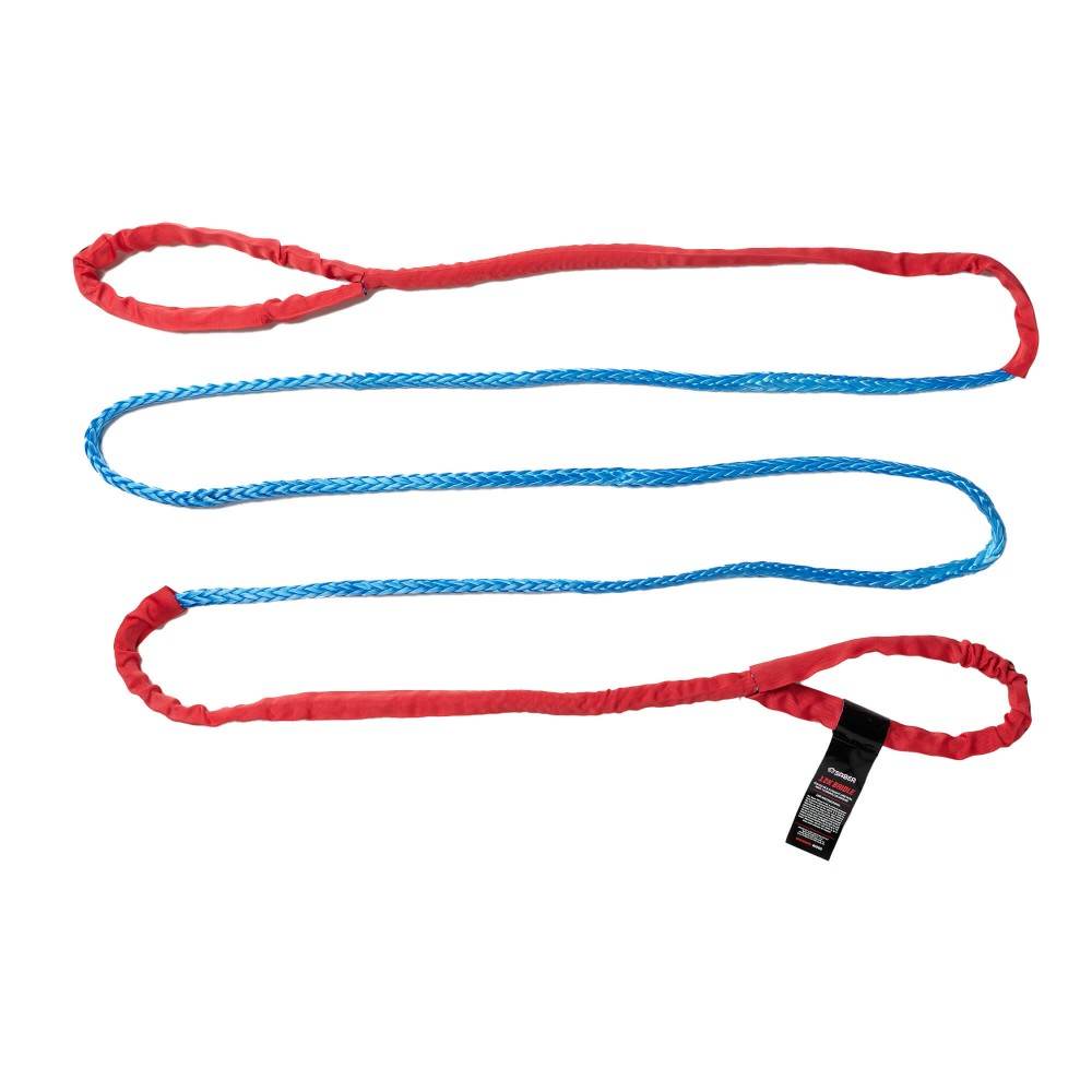 12mm SaberPro Bridle & Twin 15K Soft Shackle 4WD recovery Kit SBR-BRK12-5