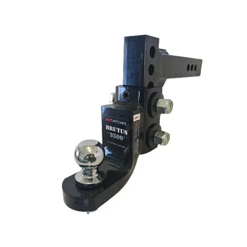 Titan Brutus Adjustable 325mm Hitch  70mm Tow Ball - HHB-325-70