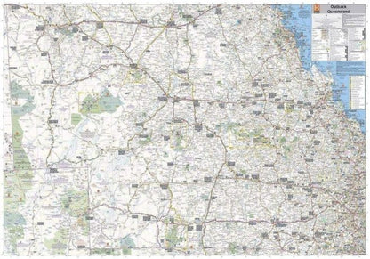 Hema Outback Queensland Map