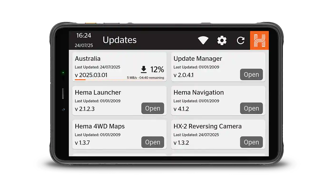 Hema Alpine Z8 Heavy Duty Android Hema Tablet - Includes Mount
