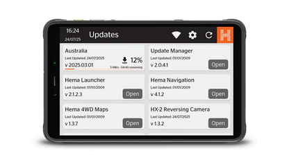 Hema Alpine Z8 Heavy Duty Android Hema Tablet - Includes Mount